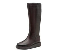 Tamaris Stivali da donna Comfort Long Boot Flat al ginocchio, Mocca Nappa, 41 EU, Nappa Mocca, 41 EU