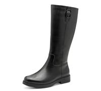 Tamaris Stivali da donna Comfort Long Boot Flat al ginocchio, nero, 37 EU, Nero, 37 EU