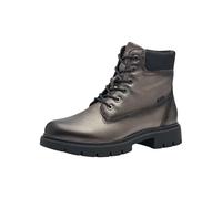 Tamaris Stivali da Donna Imbottiti con Lacci e Tex, Moda, Argento, 36 EU