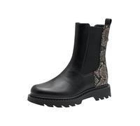 Tamaris Stivali da donna Vegan, Black Snake, 37 EU