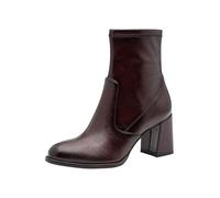Tamaris Stivali da donna Vegan, Brevetto Merlot, 42 EU