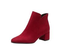 Tamaris Stivali da donna Vegan, Colore: rosso, 40 EU