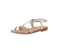 Tamaris Donna sandalo piatto beige 39 EU
