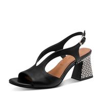 Tamaris 28316-44, Sandali con Tacco Donna, Nero, 37 EU