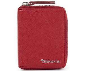 Tamaris TAS Amanda Portafoglio Vera Pelle 10.5 cm rosso