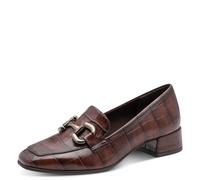 Tamaris Trottatore da Donna con Tacco a Blocco, Marrone (Moscat Croco), 40