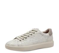 Tamaris Women's Damen 1-23720-43 Sneaker, Ivory Struct, 37 EU