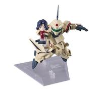 Tamashi Nations - Macross Plus - YF-19 (Isamu Alva Dyson use) con Myung Fang Lone, Bandai Spirits Tiny Session Figure