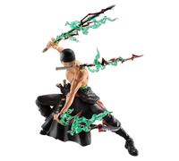 Tamashi Nations One Piece - S.H.Figuarts Roronoa Zoro - King of Hell - Circa 5,9 pollici (150 mm), PVC e ABS Pre-verniciato Action Figure