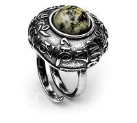 Tamashii Anello in Uomo Dvags Zva Argento 925- Semipreziosa,Turchese