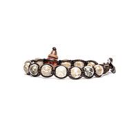 TAMASHII BRACCIALE 1 GIRO CON PIETRE FOSSIL CORAL BHS900-261