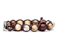 Tamashii bracciale LEGNO FOSSILE wood fossil originale benedetto dai monaci tibetani budda buddismo