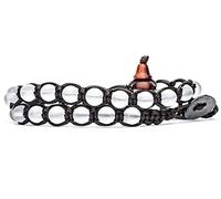 TAMASHII Bracciale tibetano Cristallo di rocca satinato BHS600-68