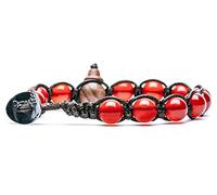 TAMASHII Bracciale Tibetano in Agata Rosso Passione BHS900-124 MainApps