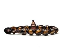 TAMASHII Bracciale Tibetano Occhio di Tigre Marrone BHS900-214