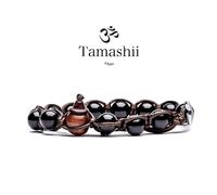 TAMASHII BRACCIALE TIBETANO ONICE NATURALE BHS900-01 - Garanzia Italia