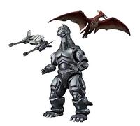 TAMASHII NATIONS - Godzilla vs Mechagodzilla - Mechagodzilla & Garuda & Fire Rodan Makuhari Decisive Battle Ver., Bandai Spirits S.H.MonsterArts Action Figure da collezione