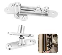 TamBee Cerniera a perno per porta resistente, cerniera nascosta per libreria, cerniere segrete in acciaio inox, cerniera invisibile per porta con tenuta aperta, carico pesante 150 kg