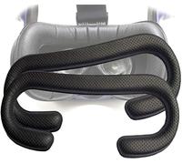 TamBee Vive PRO - Mascherina di ricambio in schiuma per il viso, in pelle PU, rimovibile, per HTC Vive PRO VR (2 pezzi)
