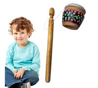 Tambi In Legno Per Bambini: Coppia Di Legno Naturale, Piccolo Strumento Di Mazzo | Gentle Colpo Per Strumenti A Banda, Finitura Liscia Con Sensazione Di Luce Per La Pratica Di Percussioni E