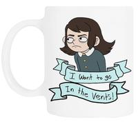 TAMBOOTEE Abaddon Voglio Entrare Nelle Prese D'aria Bicchiere Da Bere In Ceramica Bianca Ceramic Mug Drinking Cup