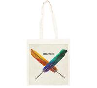 TAMBOOTEE Birds Of Tokyo Borsa Shopper In Cotone Beige Unisex