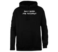 TAMBOOTEE Dave Grohl per Presidente Pullover Unisex con Cappuccio Nero dalla vestibilità Semplice Black Unisex Hoodie