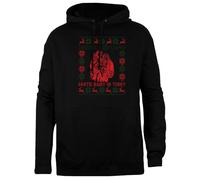 TAMBOOTEE di Chi È Quel Dannato Bambino Che Nascerà Questo Natale Pullover Unisex con Cappuccio Nero dalla vestibilità Semplice Black Unisex Hoodie