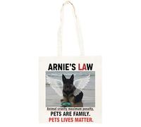 TAMBOOTEE La Legge Di Arnie Borsa Shopper In Cotone Beige Totebag Cotton