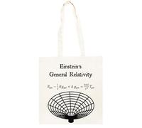 TAMBOOTEE L'equazione Della Relatività Generale Di Einstein Borsa Shopper In Cotone Beige Totebag Cotton