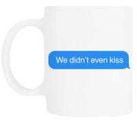 TAMBOOTEE Non Ci Siamo Nemmeno Baciati Bicchiere Da Bere In Ceramica Bianca Ceramic Mug Drinking Cup