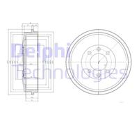 Tambor de freno DELPHI BF169 per CITROËN XSARA PICASSO 2.0 HDi