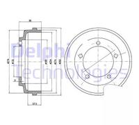 Tambor de freno DELPHI BF479 per FORD TRANSIT 2.2 TDCi