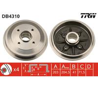JAR997 TRW TIRANTE STERZO trw OPEL ASTRA G , OPEL ZAFIRA A 2.0