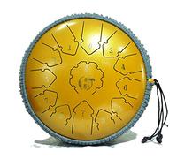 Tambourine a Percussione Del Tamburo a Tamburo Da 12 Pollici Da 12 Pollici Con Bacchette, Libreria Musicale, Adesivi, Culle Dita, Sacchetto Di Stoccaggio, Regali Per Principianti E Amanti Dello Yoga