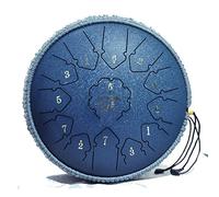 Tambourine a Percussione Del Tamburo a Tamburo Da 12 Pollici Da 12 Pollici Con Bacchette, Libreria Musicale, Adesivi, Culle Dita, Sacchetto Di Stoccaggio, Regali Per Principianti E Amanti Dello Yoga