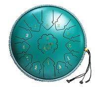 Tambourine a Percussione Del Tamburo a Tamburo Da 12 Pollici Da 12 Pollici Con Bacchette, Libreria Musicale, Adesivi, Culle Dita, Sacchetto Di Stoccaggio, Regali Per Principianti E Amanti Dello Yoga