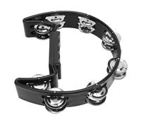 TAMBOURINE Jingle Black Cat Forma, Manico Non Slip Tambourine Portatile Per Canto, Vivendo Le Ambienze E Aggiungendo Divertimento A Feste, Balli, Concerti, Spettacoli Dal Vivo