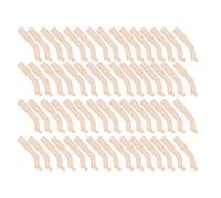 Tambuco silicone galleggiante per pesca carpa Dubito per boccone antetico tubo di materiale in silicone morbido previene un groviglio giallo chiaro 21 mm 40pcs 50pcs 60pcs per la (60pcs)