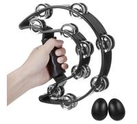 Tamburelli Mezzaluna, Tamburello Strumento Musicale, Tamburello a Percussione per Studenti Campanelle, Per L'Educazione Della Prima Infanzia, Corsi di Musica, Tamburello, Spettacoli Scolastici