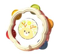 Tamburelli per bambini | Anello per tamburello Jingles Percussion | Strumenti musicali per bambini | Mini Jingle Bells HandPercussion, giocattolo per ritmo educativo per feste in classe prescolare