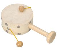 Tamburello a mano per bambini con perline di legno