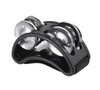 Tamburello a pedale a percussione | Tamburello a pedale strumento musicale a percussione, strumento musicale a percussione con campanellini in acciaio inox, strumento per chitarra per feste