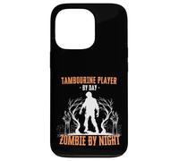 Tamburello di Day Zombie by Night Divertente Halloween Custodia per iPhone 13 Pro
