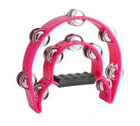 Tamburello educativo a percussione in acciaio con telaio resistente agli urti, adatto per scuole vari eventi in acciaio inox Tamburello