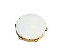 Tamburello in pelle e legno 22 cm