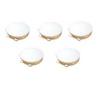 TAMBURELLO IN PLASTICA 20 cm 6 PAIA PIATTINI Angel APT-8P OFFERTA 5 TAMBURELLI