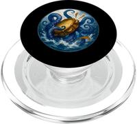 Tamburello Kraken Acquerello Shantycore PopSockets PopGrip per MagSafe