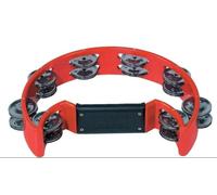 TAMBURELLO Mezzaluna Con Sonagli Percussione Bianco, Nero Rosso Giallo