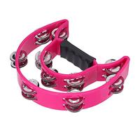 Tamburello, Tamburello, tamburello musicale, tamburelli a mezza luna for adulti, tamburo a percussione portatile a doppia fila for strumenti for adulti